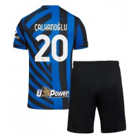 Inter Milan Hakan Calhanoglu #20 Hemmatröja Barn 2024-25 Kortärmad (+ Korta byxor)